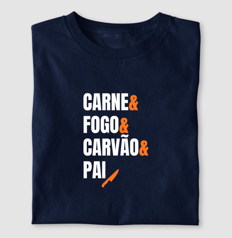Carne fogo carvão e pai