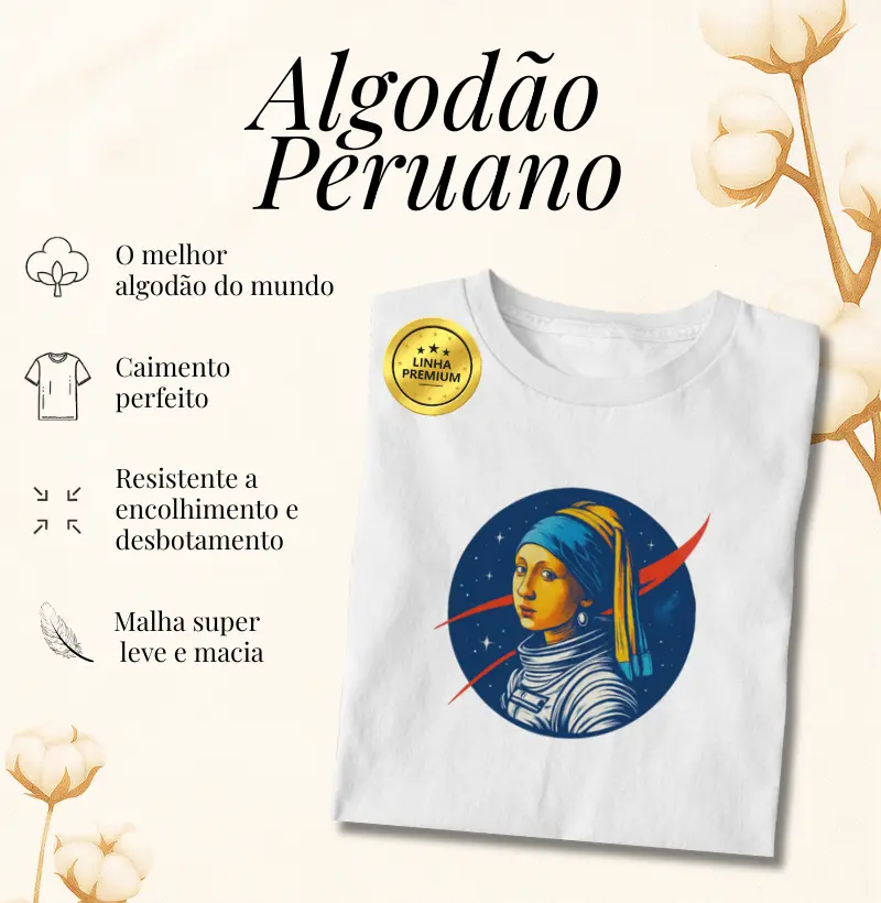 Algodão Peruano - Pérola Cósmica