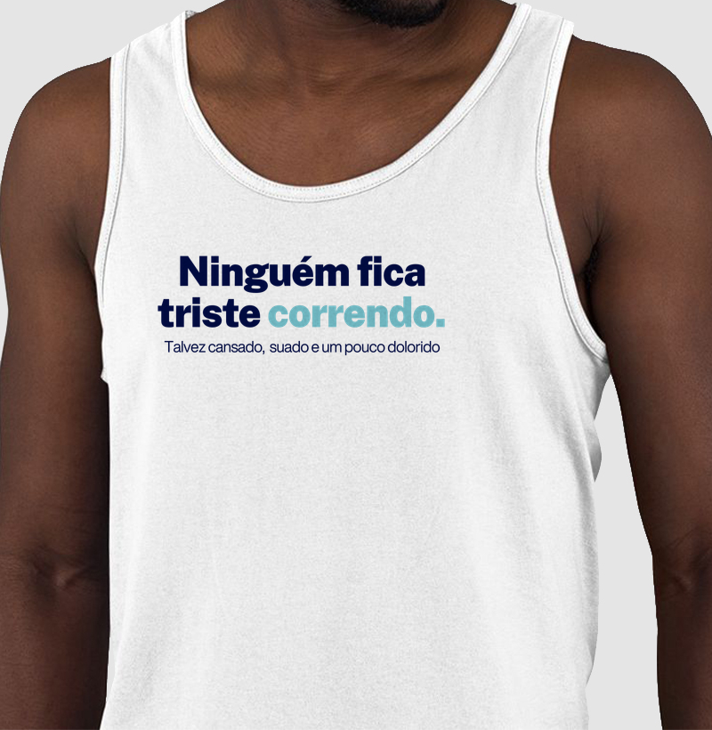 Ninguém fica triste correndo