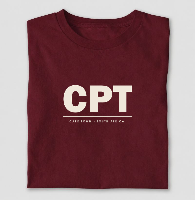 Camiseta CPT · Cidade do Cabo
