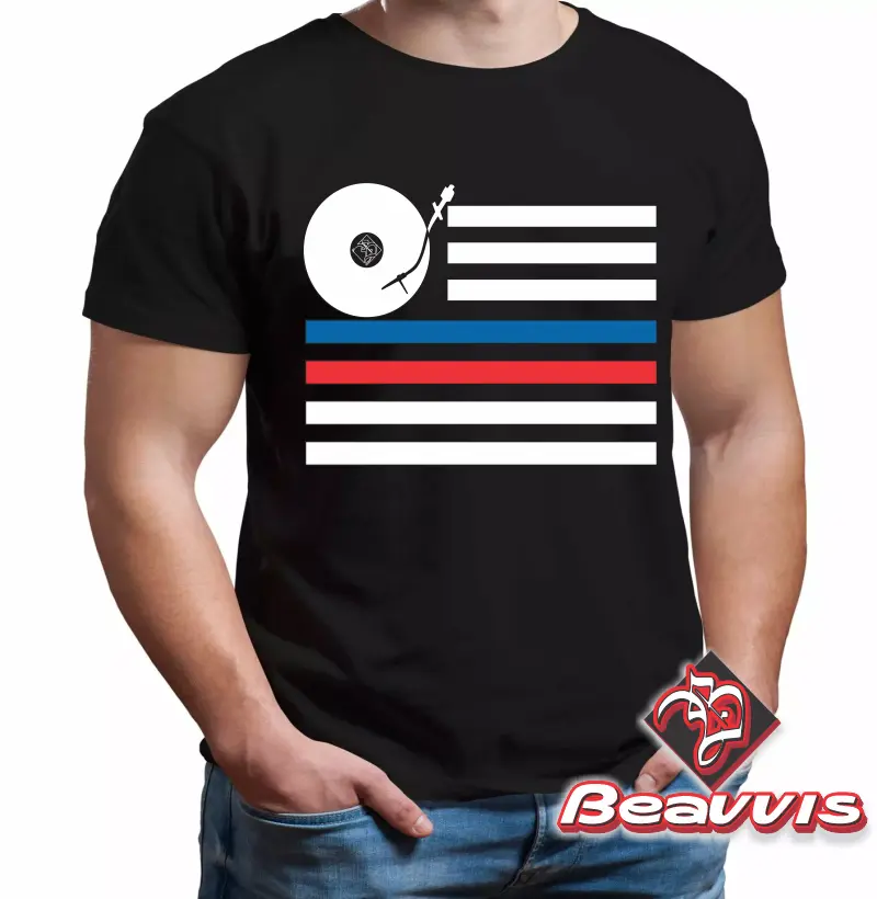 Camisa Bandeira toca disco BVS