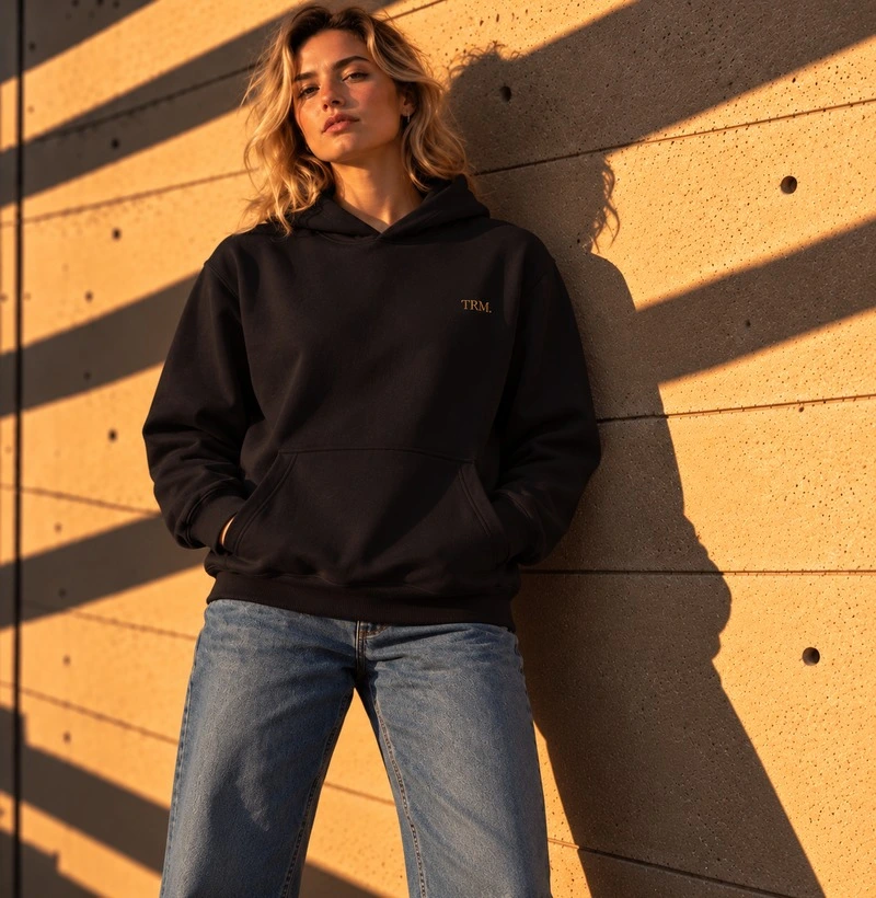 TRM Timeless Hoodie Black - Hoodie Moletom