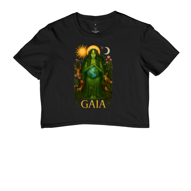Camiseta Deusas - Gaia, Mãe Terra