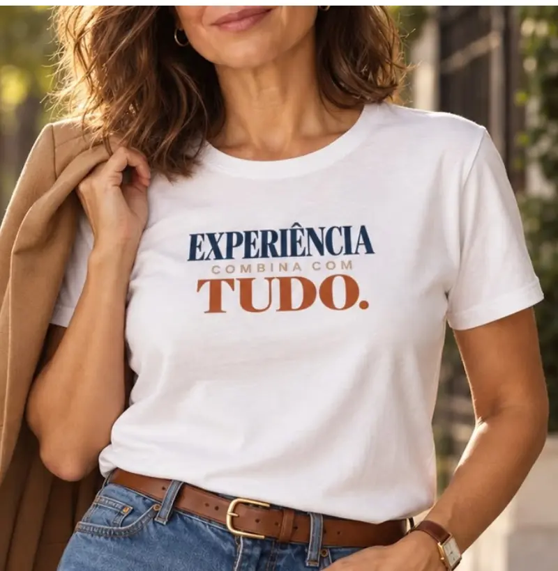 Experiência combina com tudo