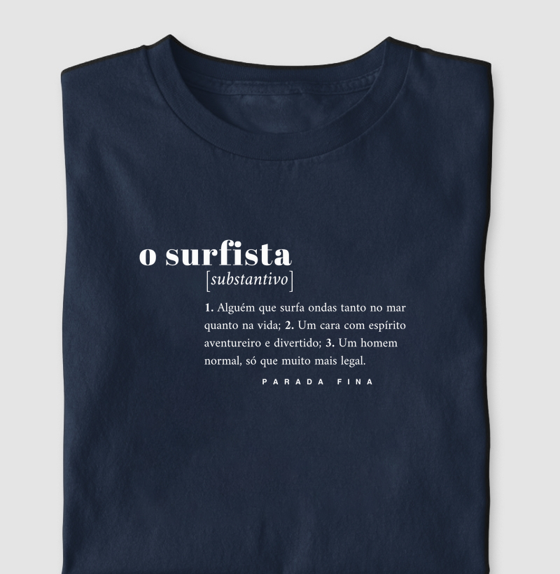 o surfista [substantivo]