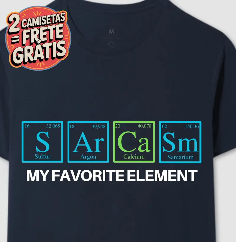 Camiseta Sarcasm