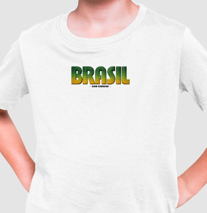 Camiseta Infantil BRASIL