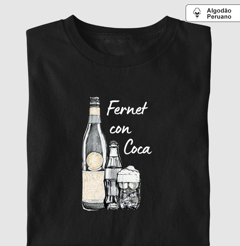 Camiseta Fernet Con Coca (premium)
