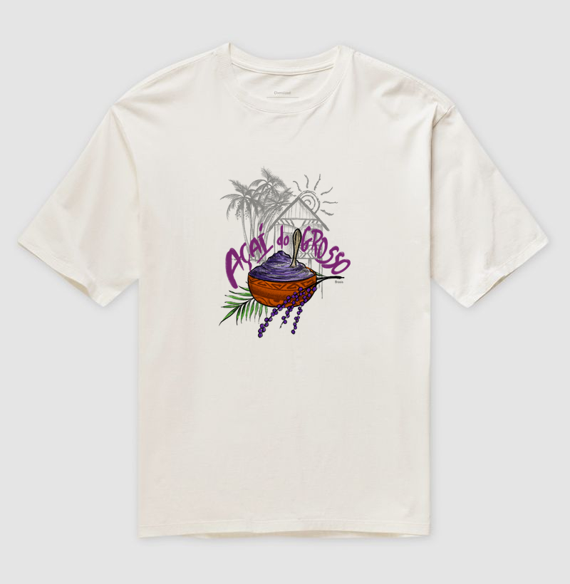 Estampa "Açaí do grosso"