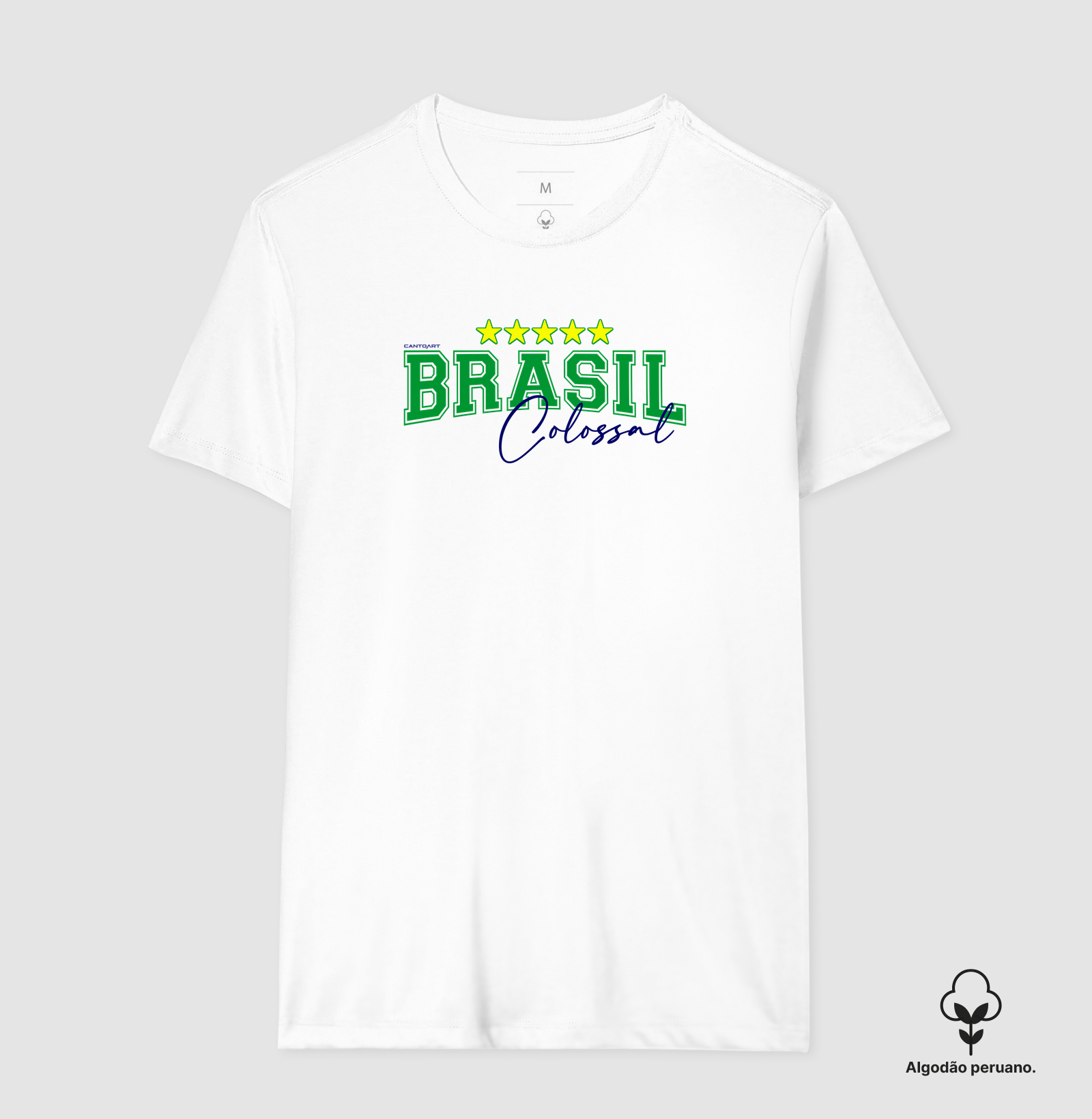 Camiseta Brasil Hexa Colossal