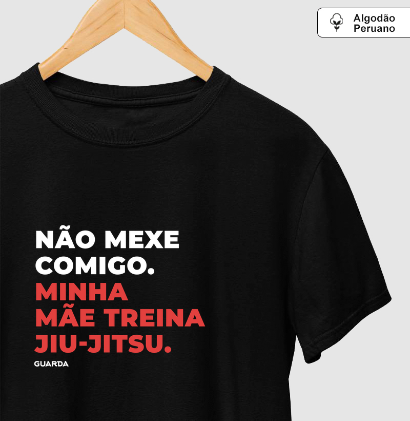 Não mexe comigo, minha mãe treina Jiu-jitsu