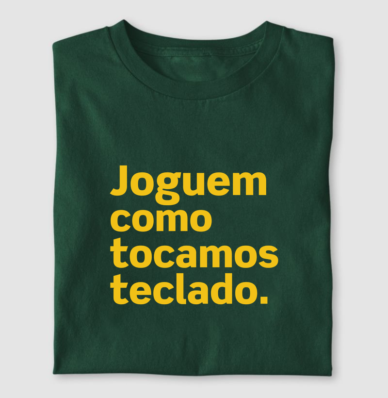 Joguem como tocamos teclado.