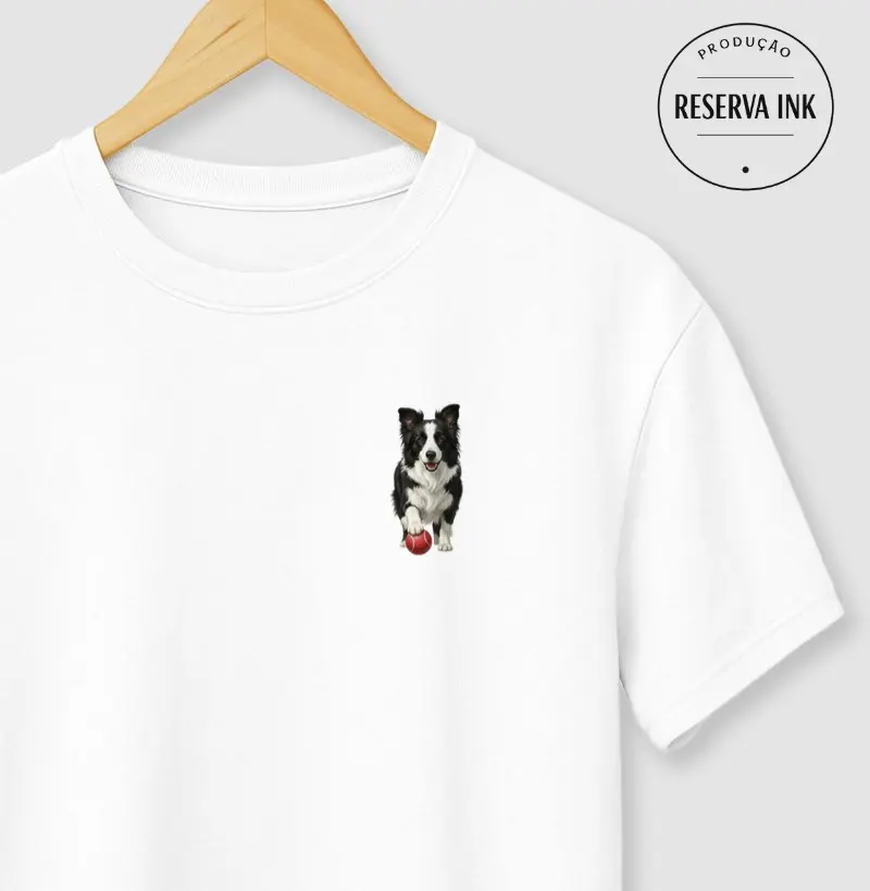 Border Collie Minimalista