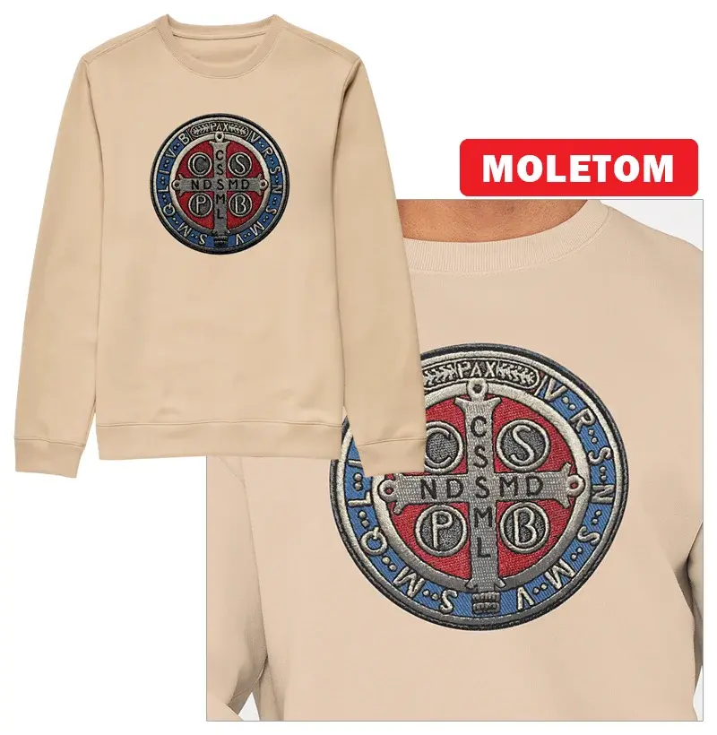 Escudo de São Bento Moletom