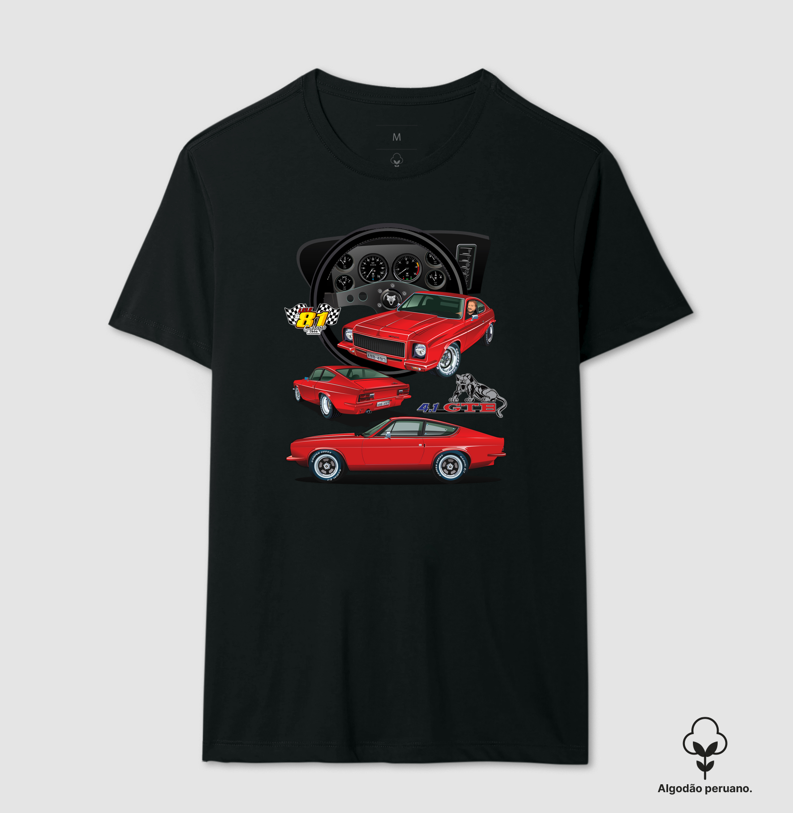 Camiseta Lele Garage #81 Puma GTB