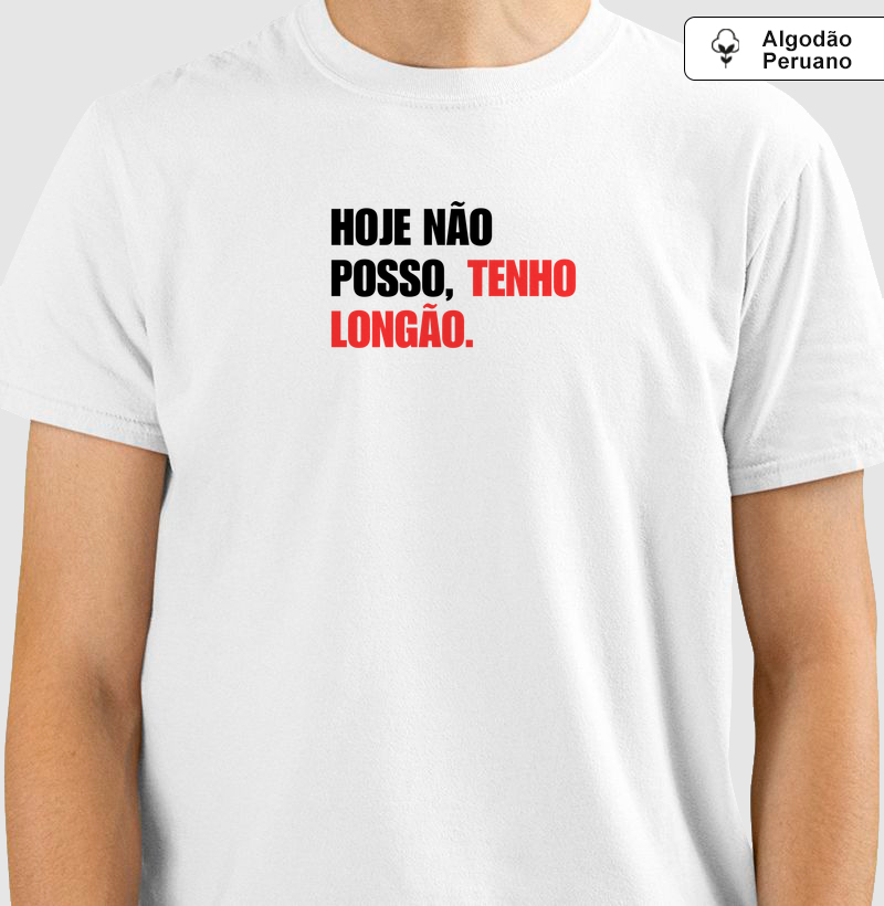 Hoje não posso, tenho longão.