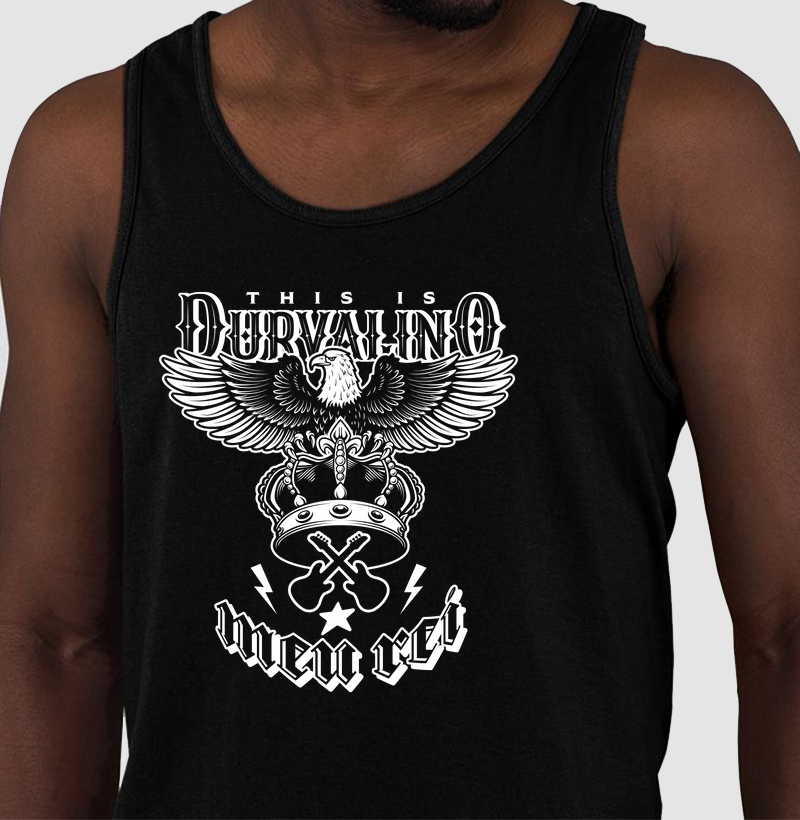 Camiseta Regata Axé - This is Durvalino Meu Rei