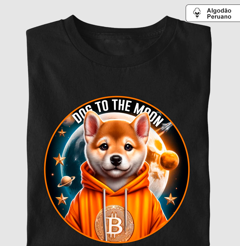 Camiseta Premium DOG THE MOON