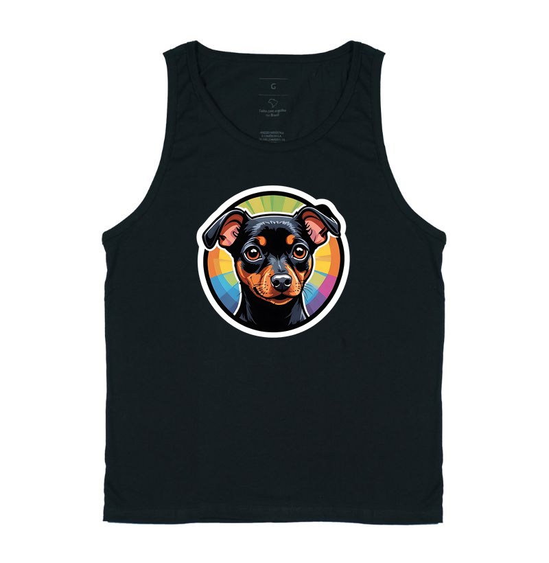 Camiseta com Estampa do doguinho mais bravo do mundo