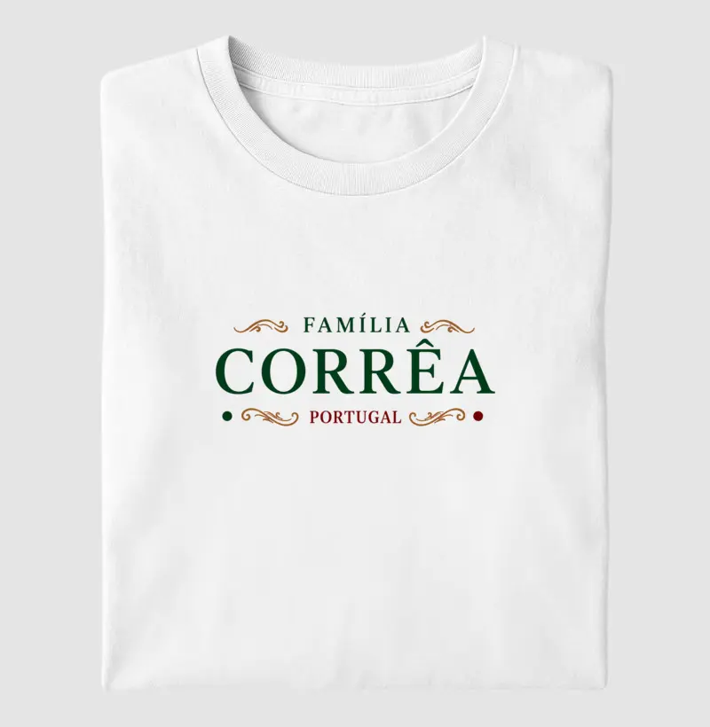 Família Corrêa Clássica - Camiseta