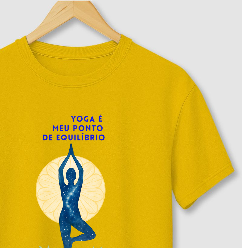YOGA É MEU PONTO DE EQUILÍBRIO