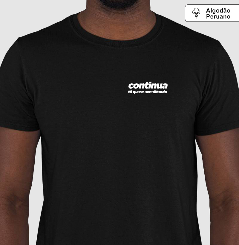 Continua - texto branco