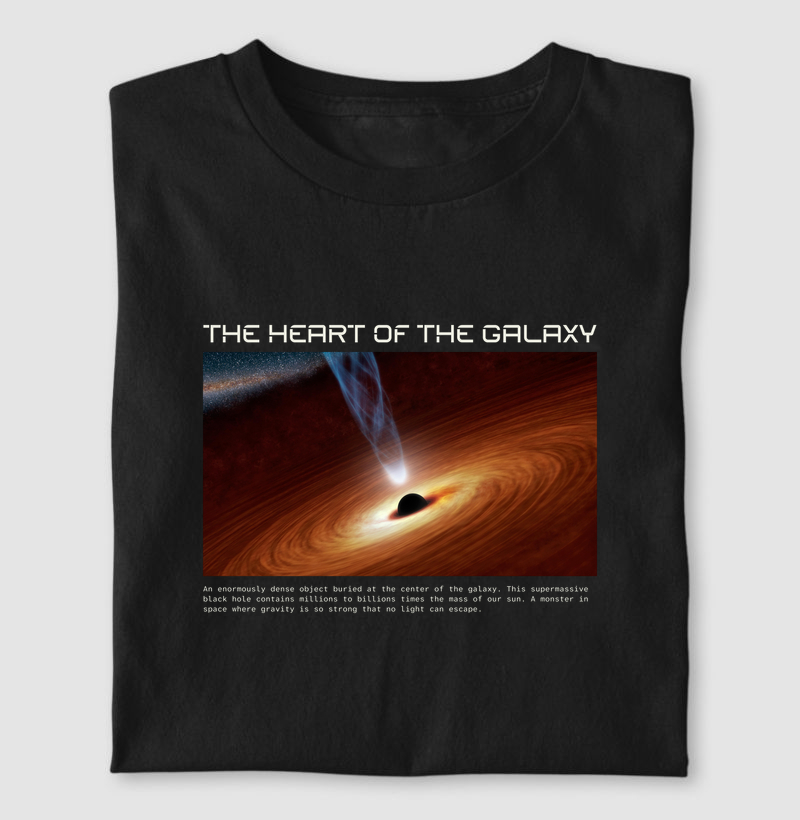 Buraco Negro Supermassivo (Coleção Infinito) - Camiseta