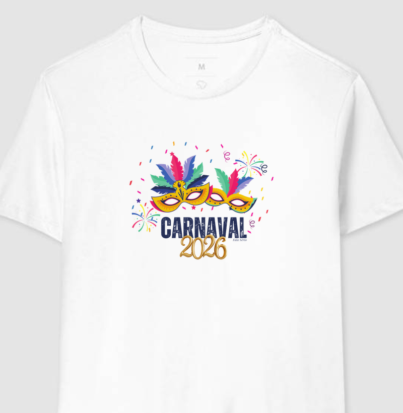Camiseta Carnaval 2026