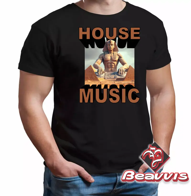 Camisa Egyto House Music BVS c24