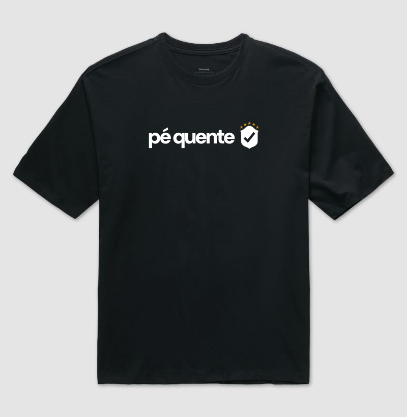 Oversized - Pé Quente verificado