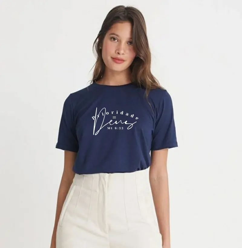 TSHIRT PRIORIDADE = DEUS