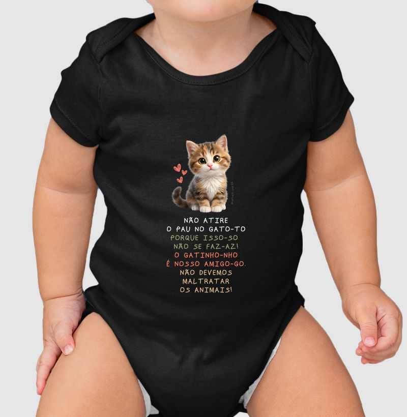 Não atire o pau no gato-to