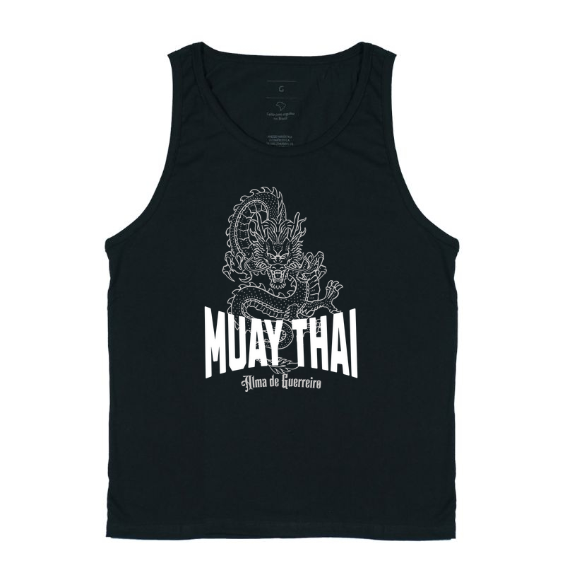Camiseta ADG Artes Marciais - Muay Thai Dragon
