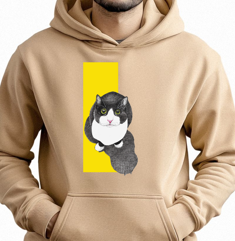 Hoodie Moletom Gato