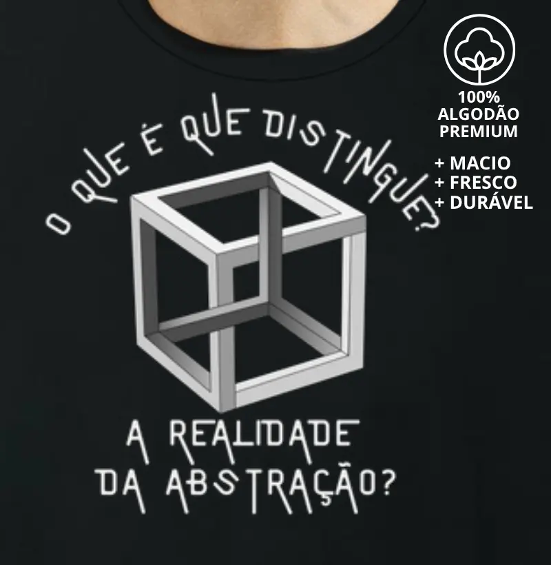 Camiseta Cubo de Escher