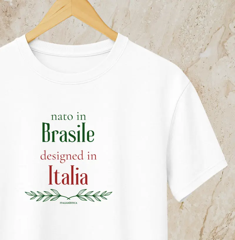 Nascido no Brasil, com design italiano