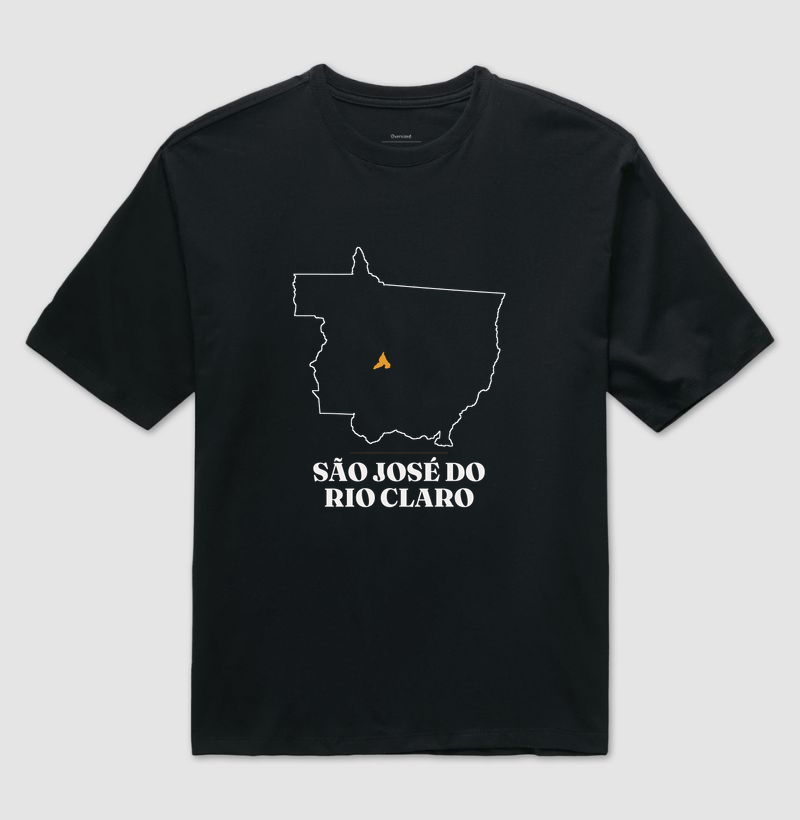 São José do Rio Claro | Traço MT - Camiseta Oversized