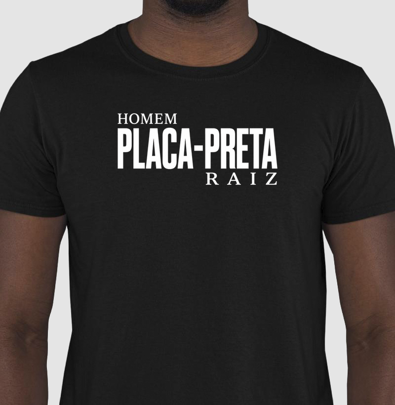 Homem Raiz | Placa Preta