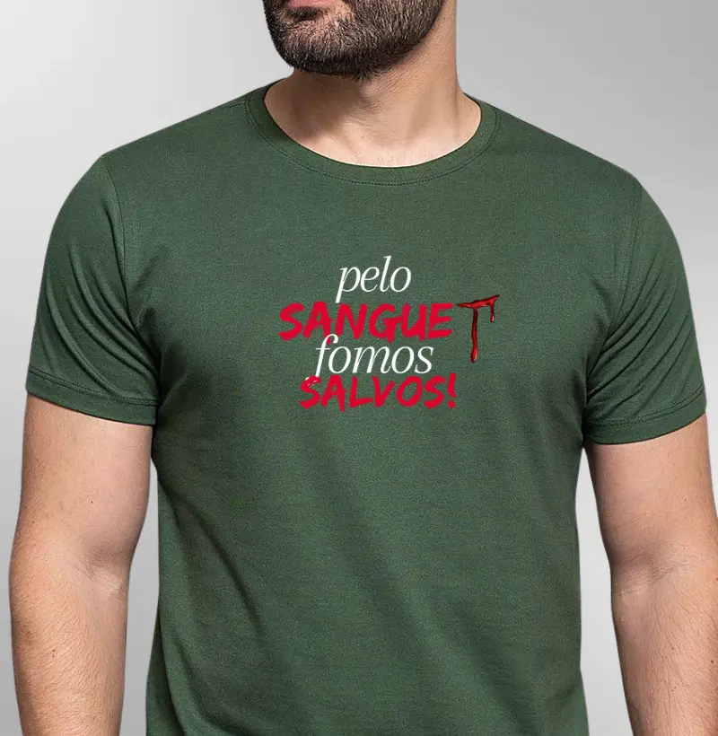 Pelo sangue fomos salvos!