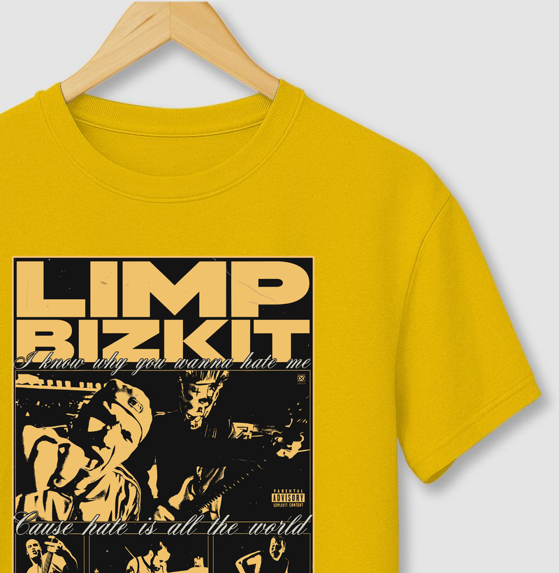 Camiseta Básica - Limpbizkit
