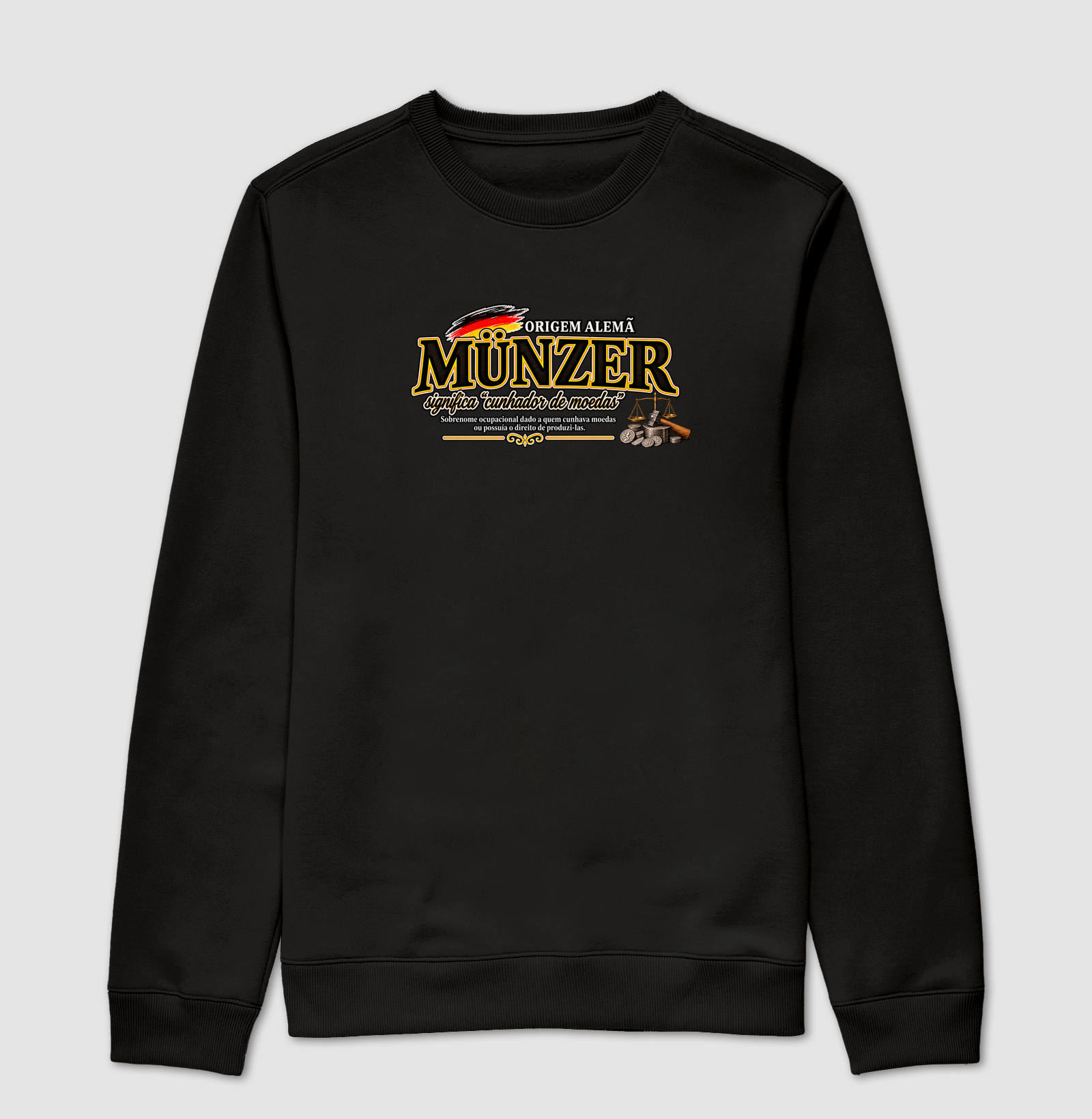 Münzer  - Suéter Moletom