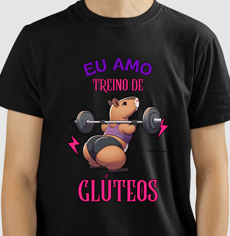 Eu amo treino de glúteos