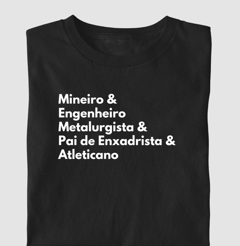 Mineiro & Engenheiro Metalurgista & Pai de Enxadrista & Atleticano