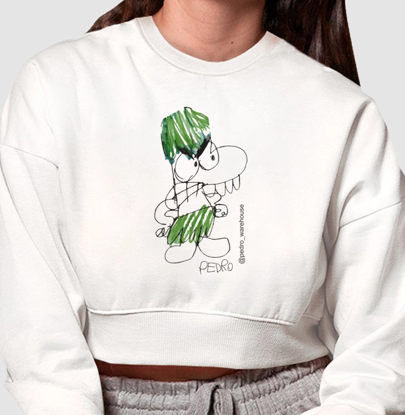 MOLETOM CROPPED - BIG