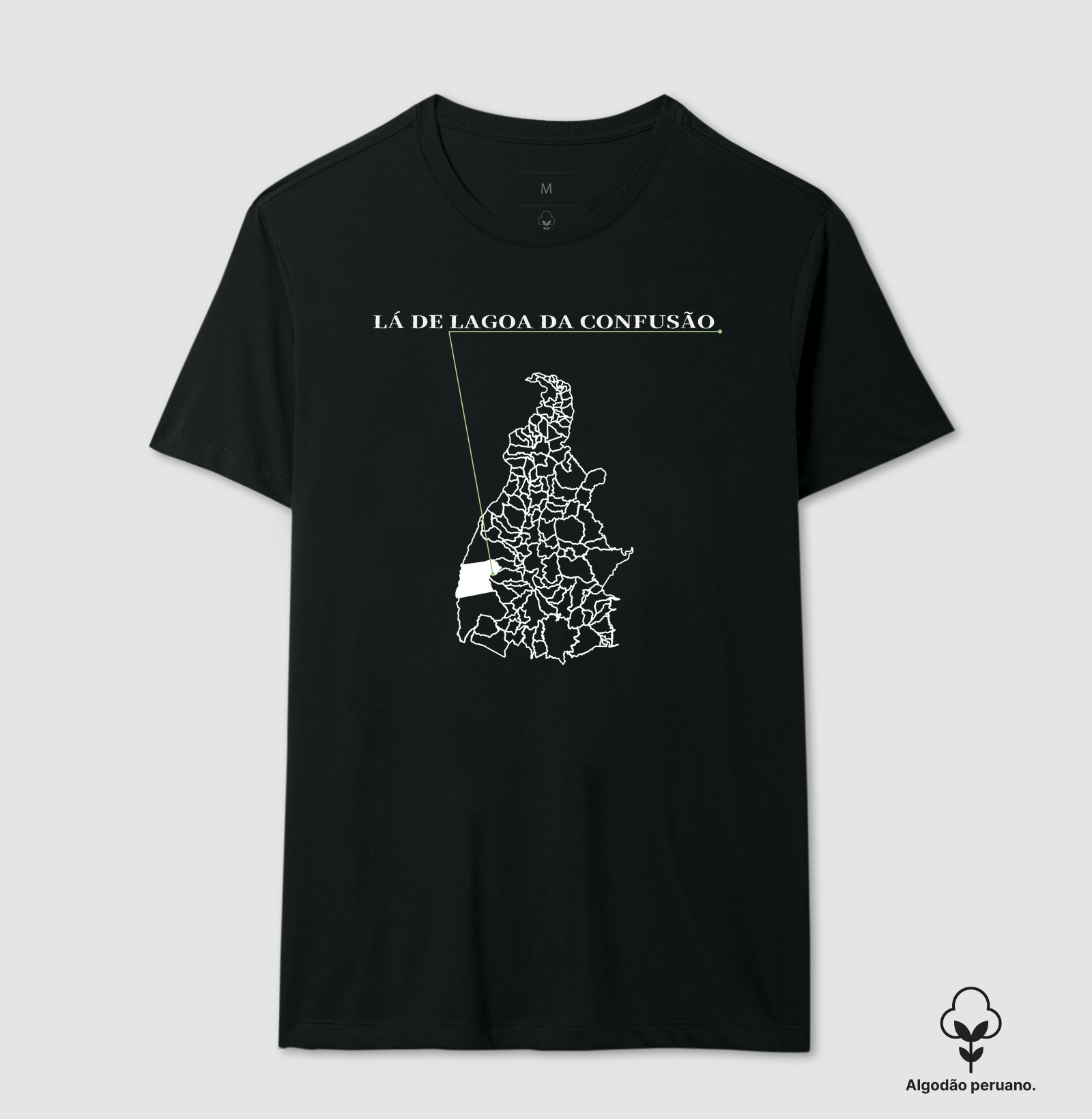 Lagoa da Confusão | Origem TO - Camiseta Algodão Peruano