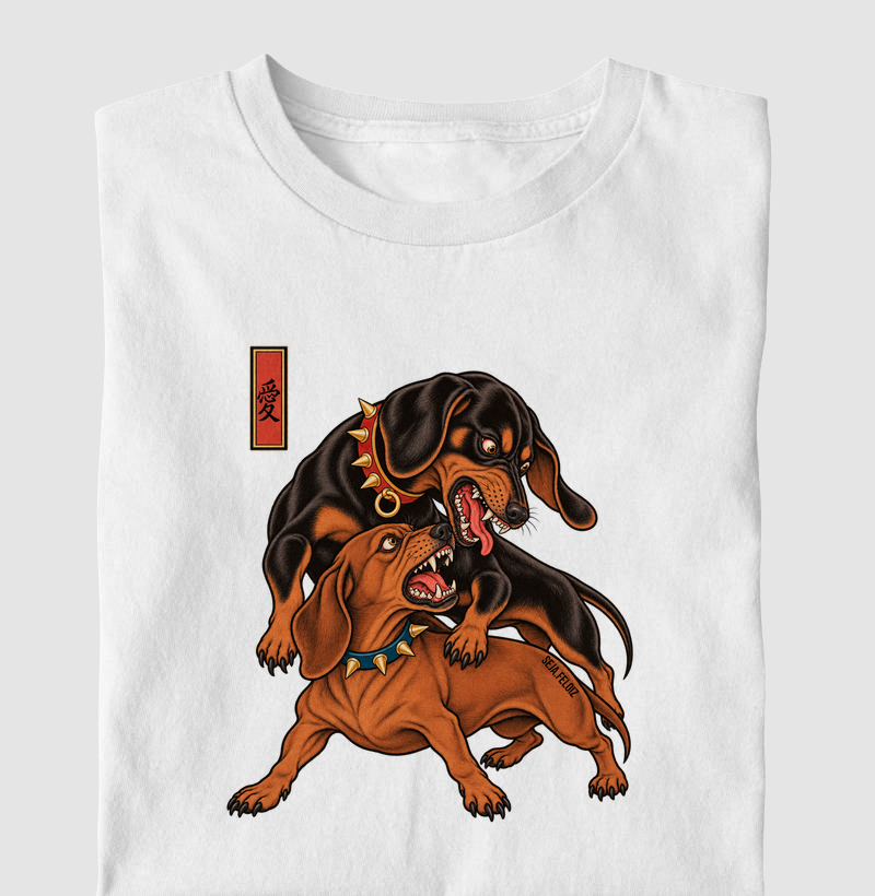Dachshund Ukiyo-e 愛 🐾🇯🇵