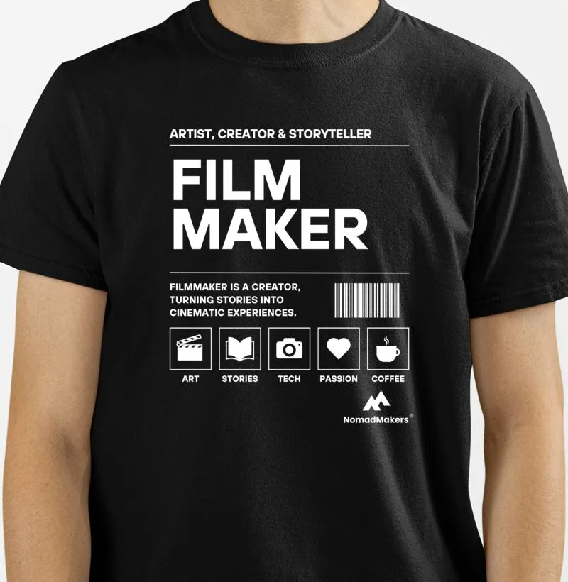 Filmmaker Artist - Camiseta Feminina e Masculina