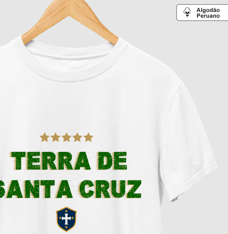 Camiseta Brasil - Terra de Santa Cruz