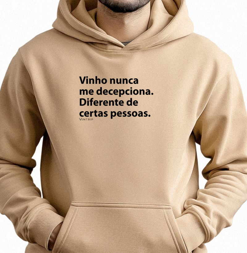 Vinho nunca me decepciona.