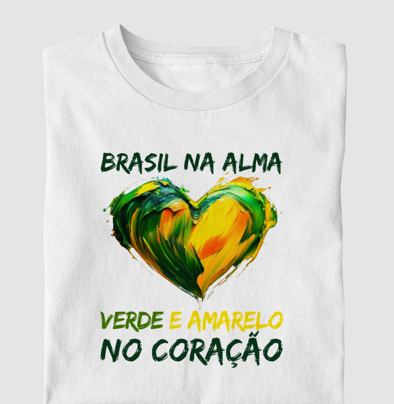 Brasil na Alma, verde e amarelo no coração